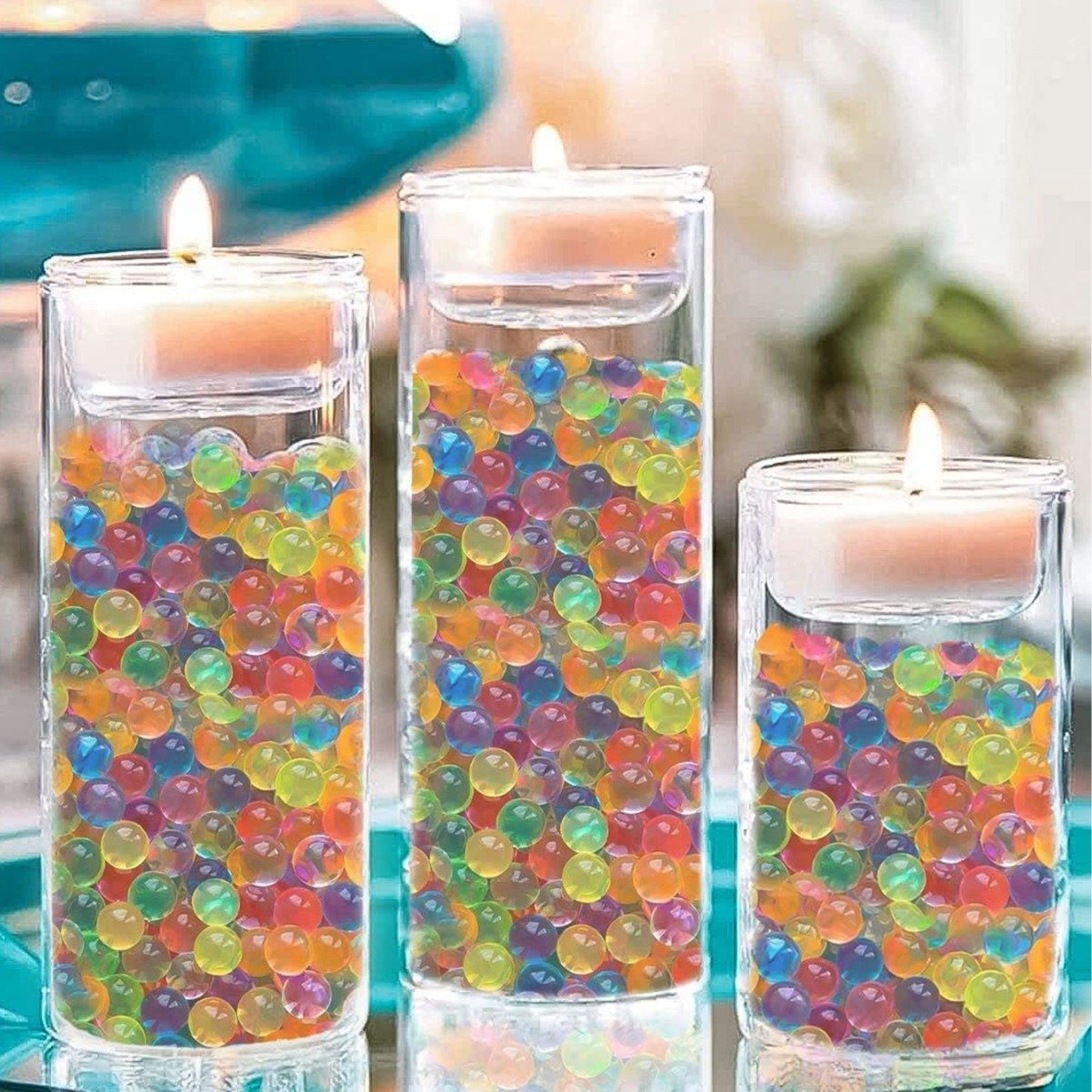 25g bagged 7-8mm large water bombs after soaking, water-retaining marbles, absorbent marbles, water absorbent marbles, ocean baby crystal balls - 图片 3