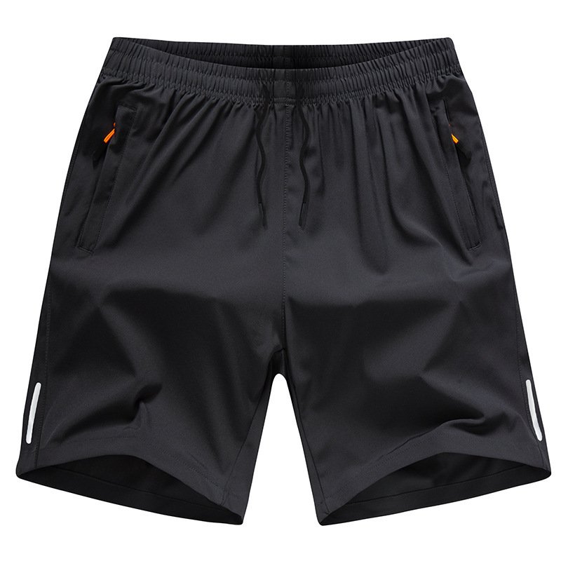Men's shorts, summer ice silk sports quick-dry pants, loose 5/10 large shorts, outerwear, beach casual shorts wholesale