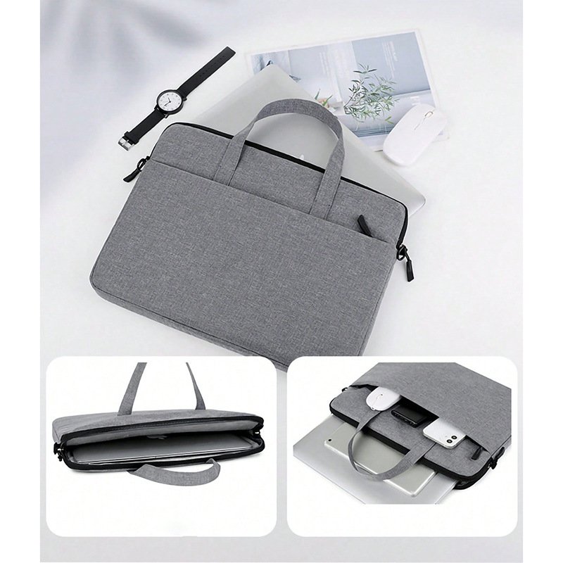 New fashionable thin inner sleeve bag for handheld inner sleeves, 14-inch and 13-inch single-shoulder laptop gift bags - 图片 3